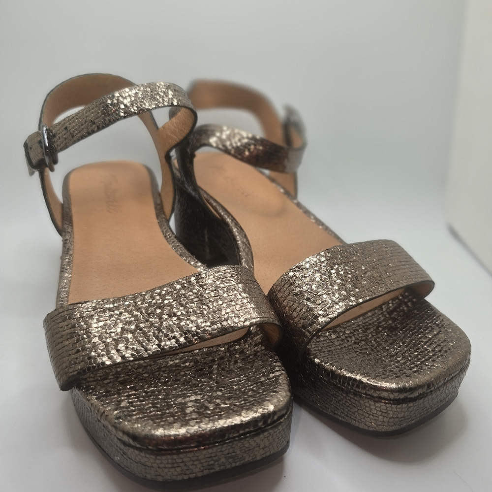 Madewell platform leather opentoe sandals